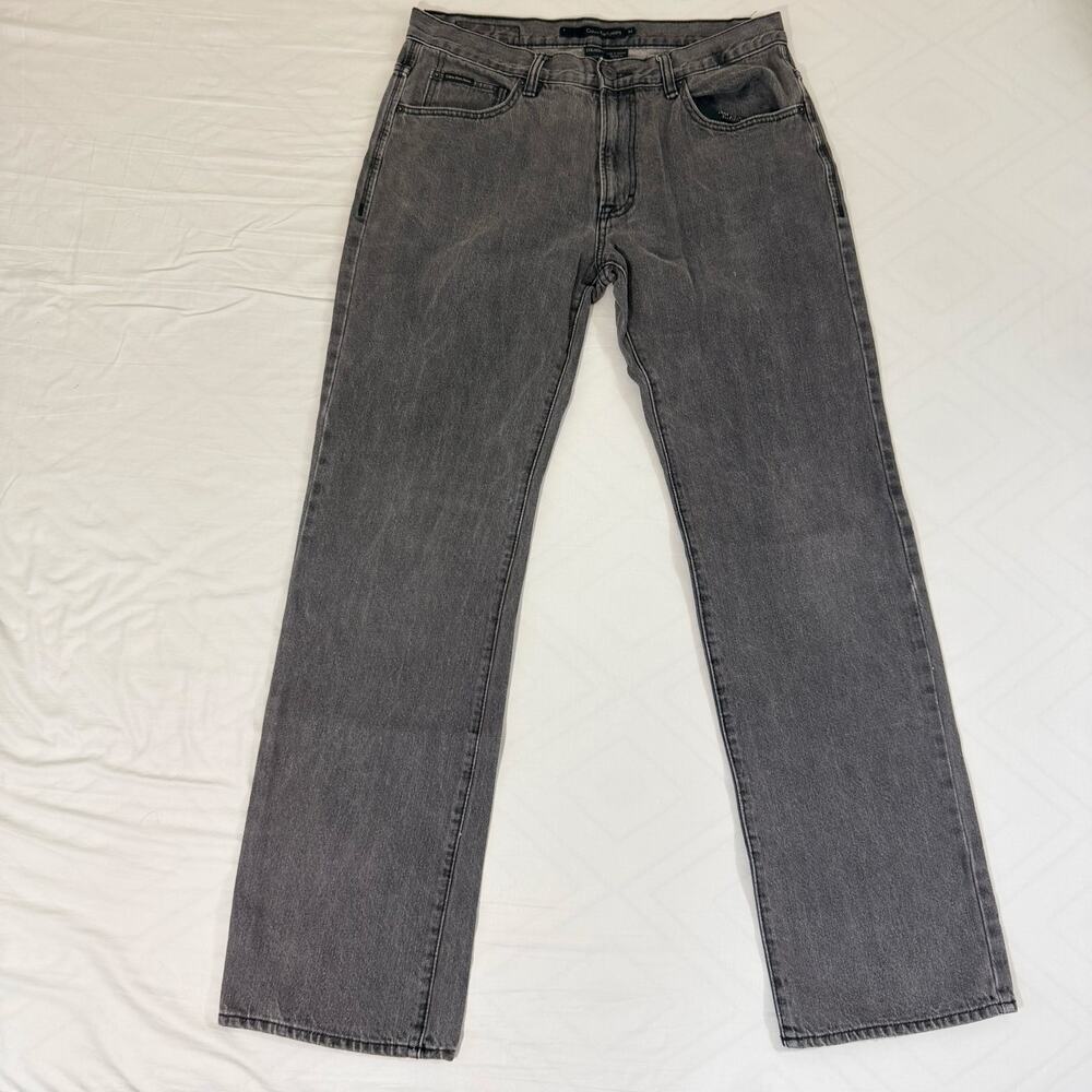 Calvin Klein Jeans Men’s 34 Gray Straight Cut 100% Cotton Vietnam